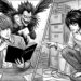 Czarno biała ilustracja do death note